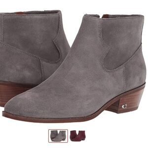 Coach Dannie Bootie Gray Suede Size 9.5